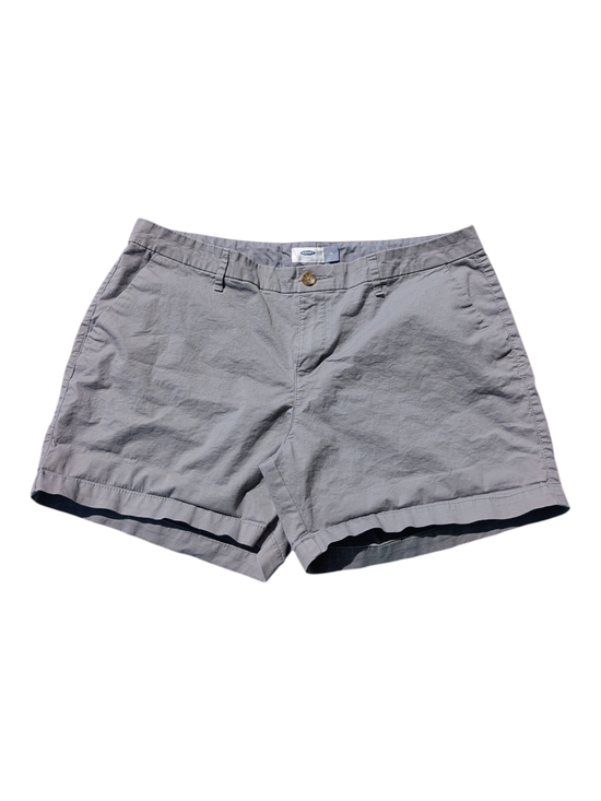 Old Navy Pants - Old Navy Women's Light Gray Flat Front Shorts